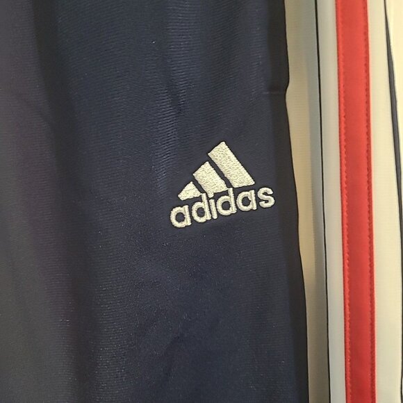 Adidas Essentials Nations Men's Size Small Blue Tricot Track Pants JE9626 New - Picture 4 of 6